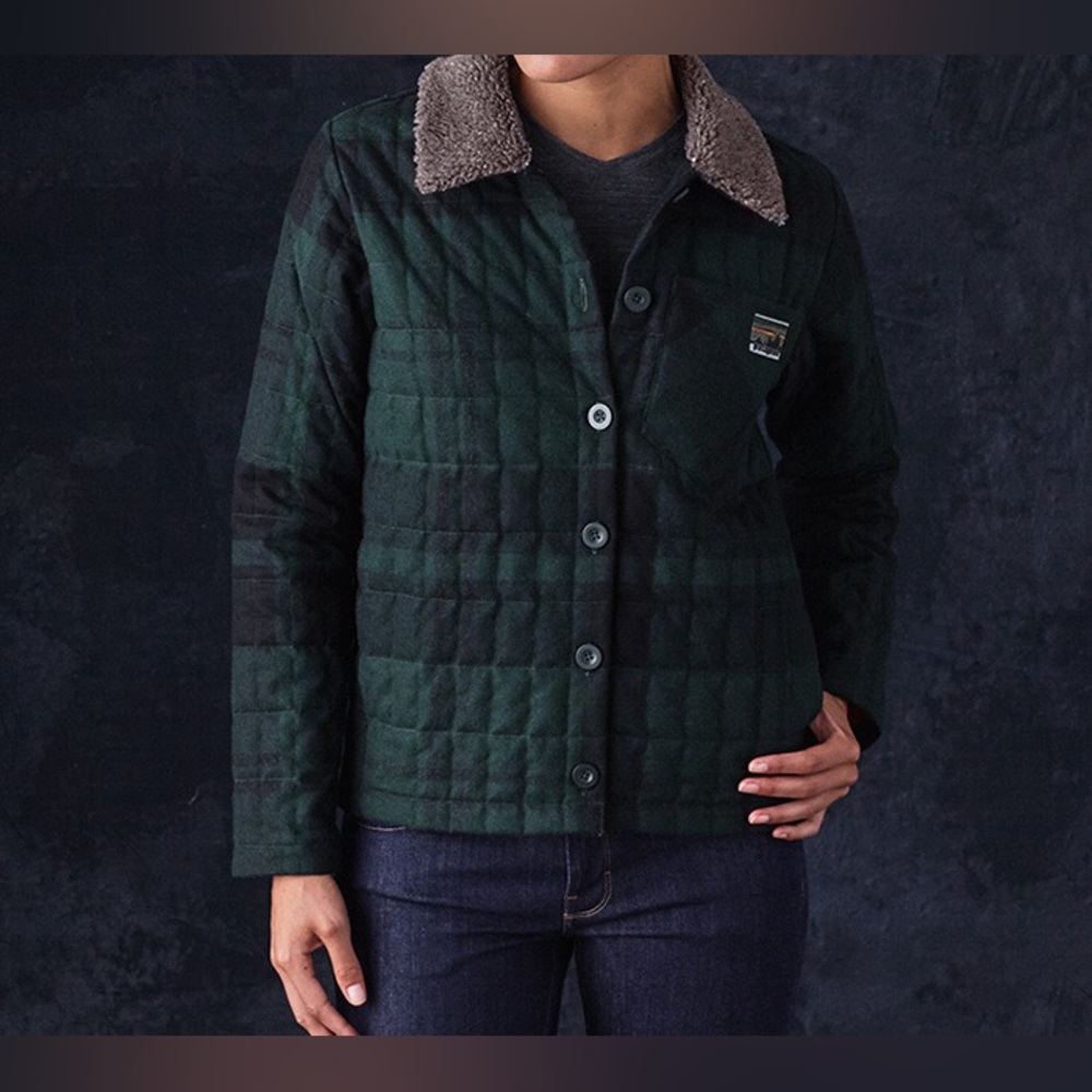 Patagonia Legacy Collection Retro Label Reclaimed Wool Jacket Size Medium